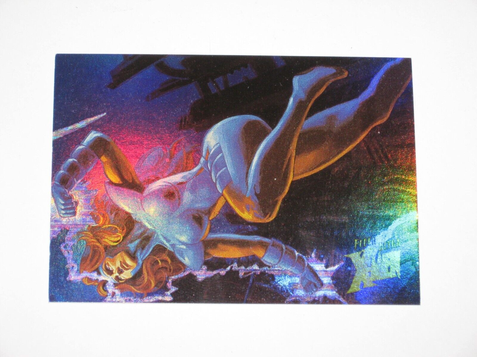 1996 FLEER ULTRA X-MEN WOLVERINE HOLOFLASH #1 INSERT CARD PHOENIX MARVEL JEAN