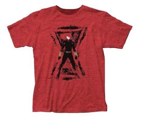 🔴🔥🕷️ MARVEL BLACK WIDOW RED XL FITTED TEE T SHIRT SEALED Avengers PX PREVIEWS
