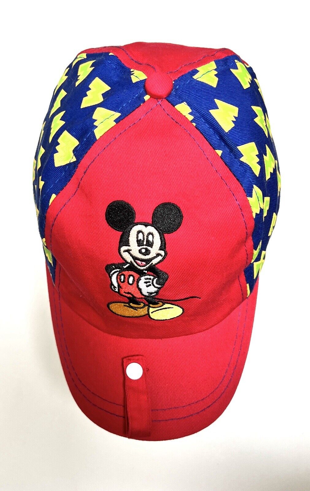 Vtg 2005-09 Walt Disney World Mickey Mouse YOUTH 3-7 Baseball Cap Hat Adjustable