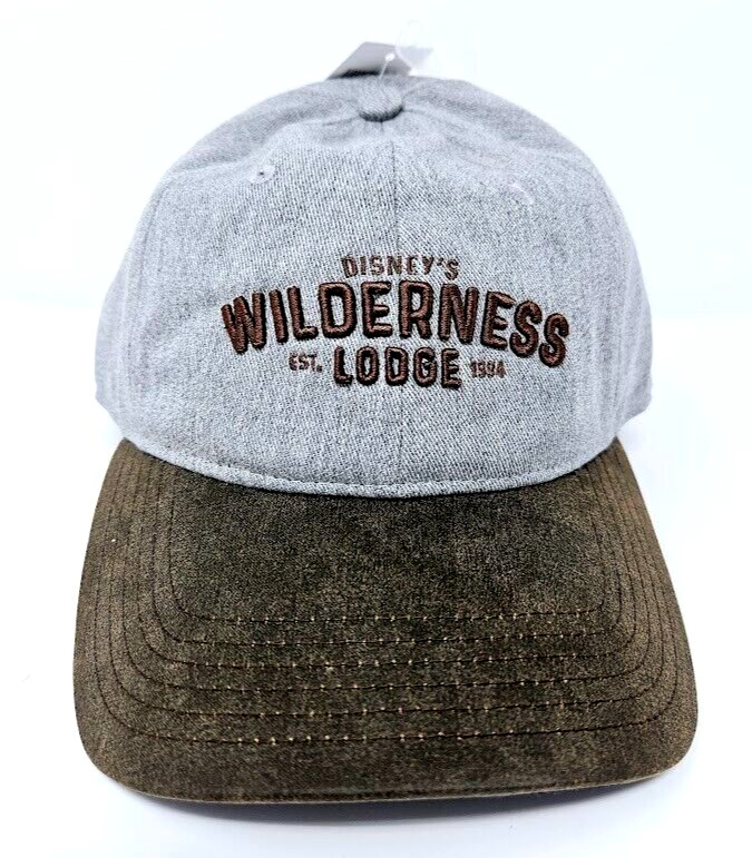 Disney Parks Disney's Wilderness Lodge Resort  Adjustable Baseball Cap Hat New