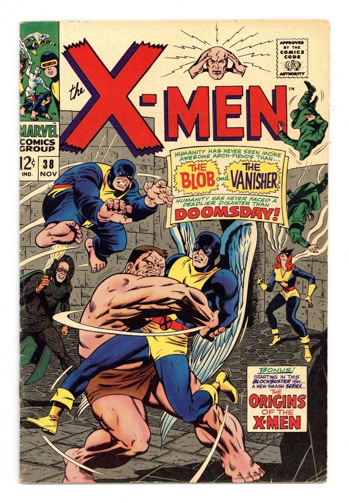 Uncanny X-Men #38 FN- 5.5 1967
