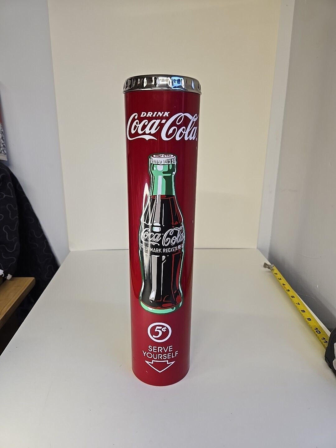 Coca Cola Cup Dispenser Vintage 1999 Wall-mount Coke Cup Dispenser