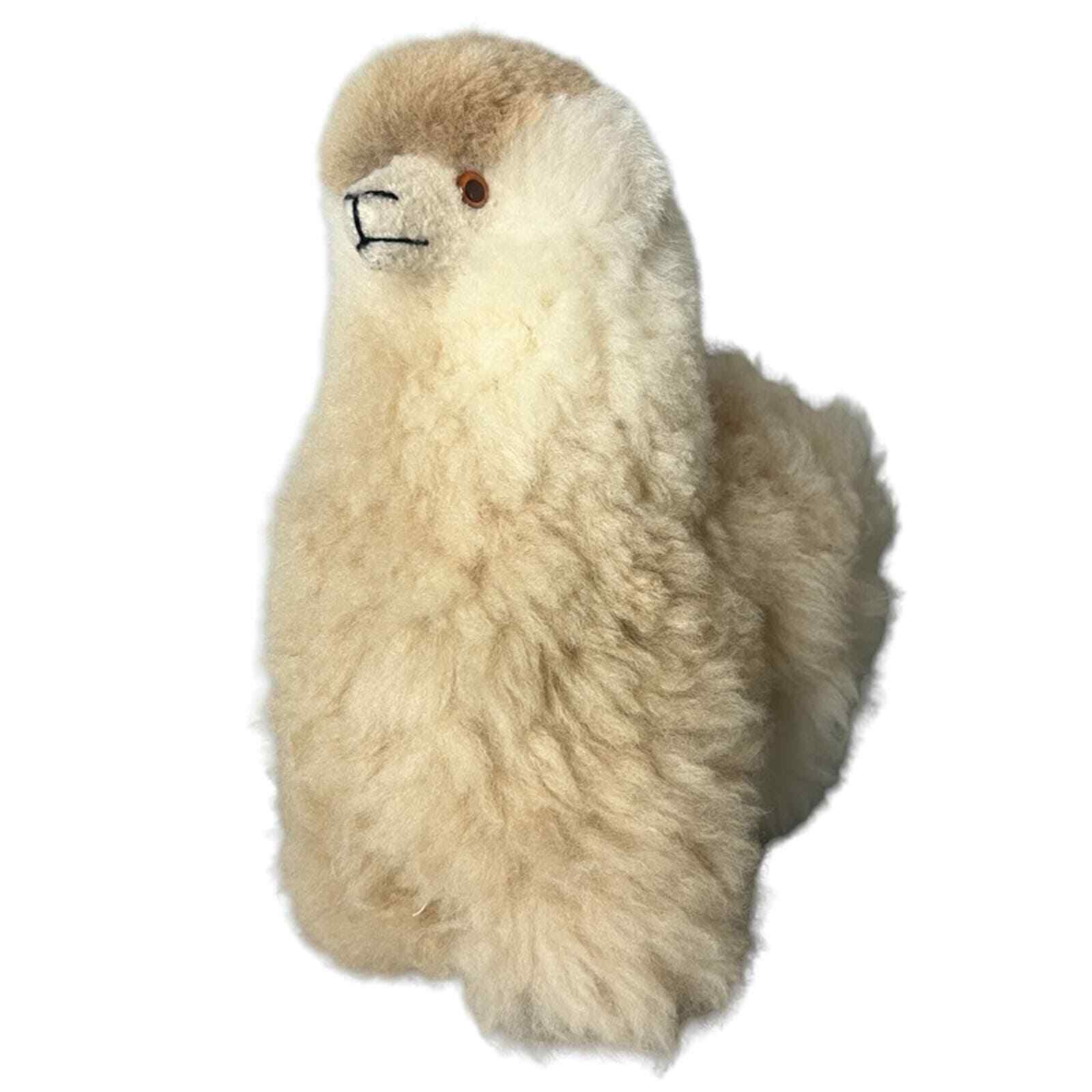 Peruvian Alpaca Wool Stuffed Animal Decoration Super Soft