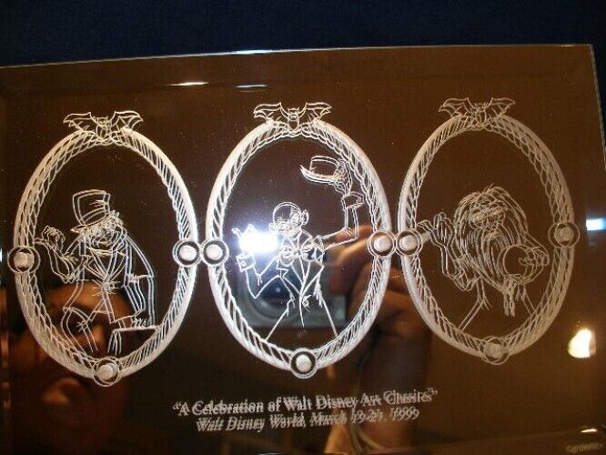 Disney WDAC WDCC Haunted Mansion Ghost Mirror Limited Edition NEW in Box