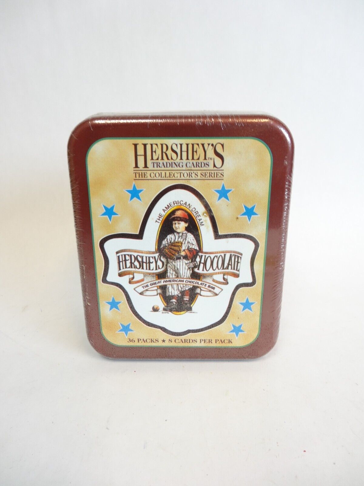 1995 Hershey\'s Chocolate Trading Cards 36 Packs in Factory Sealed Tin
