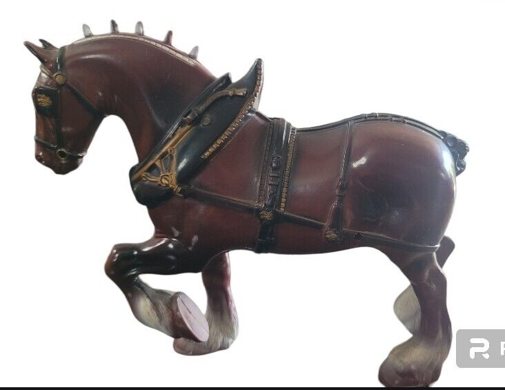 Horse Budweiser Clydesdale Horse Figure 