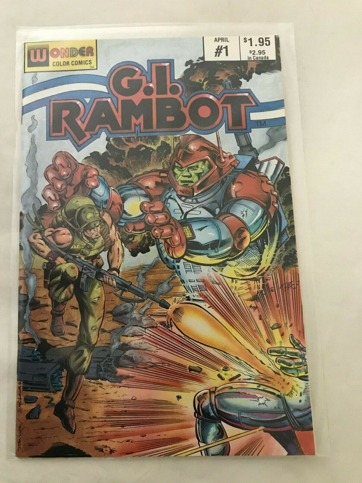 G.I. Rambot (Wonder Color Comics, 1987) #1