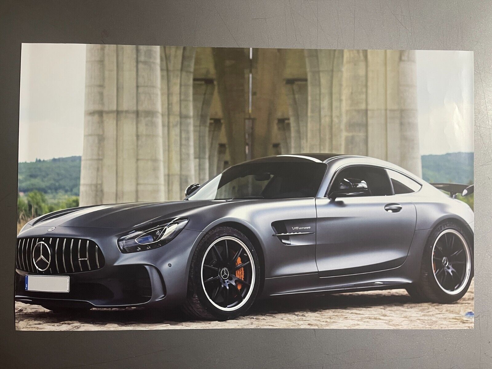 Mercedes AMG Coupe Print, Picture - RARE Frameable Awesome L@@K