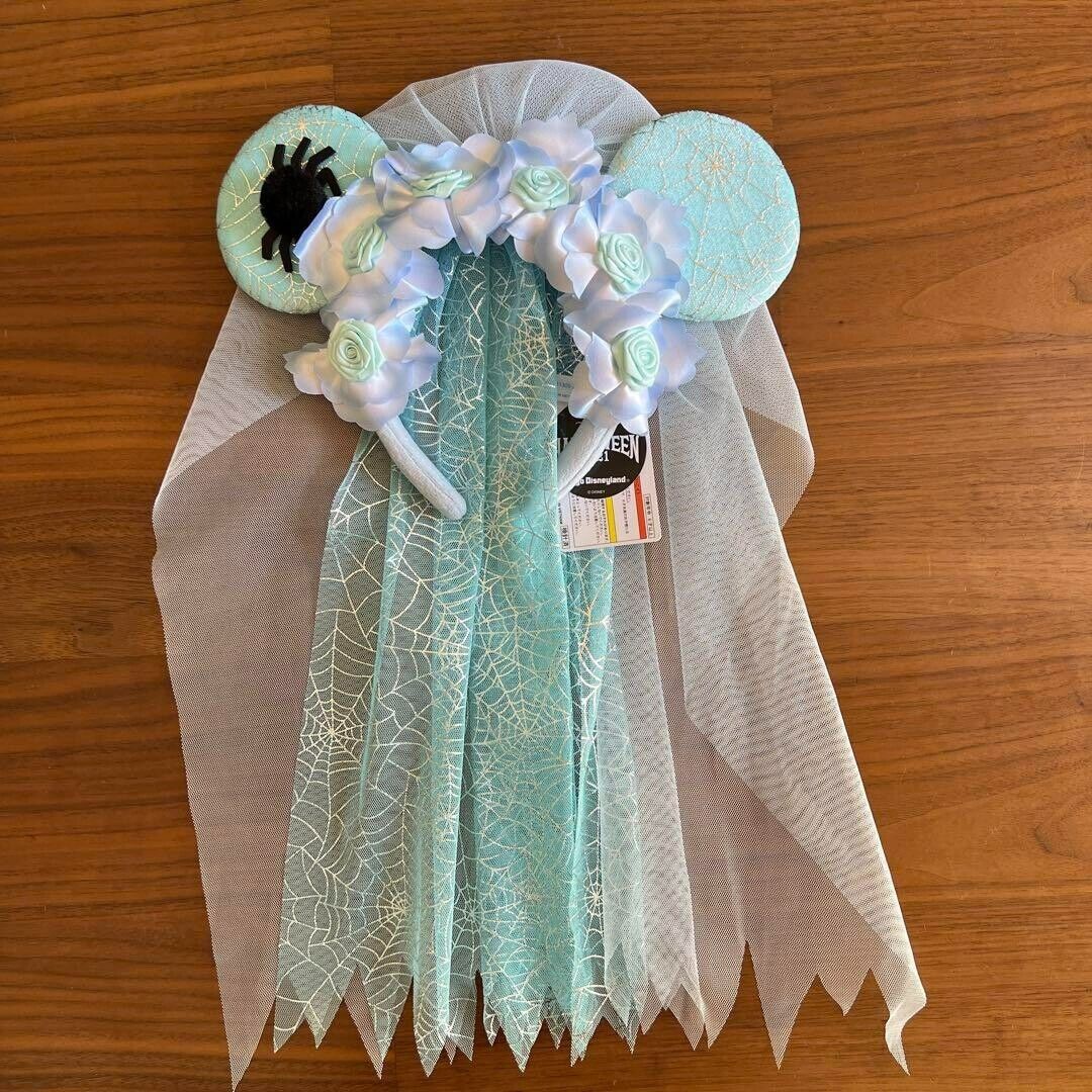 Tokyo Disney 2021 Halloween Ghost Bride Headband Haunted Mansion Ears