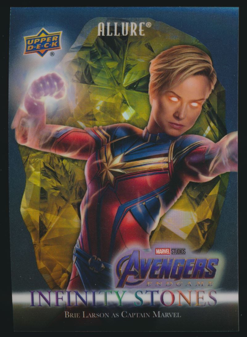 2022 Marvel Allure Infinity Stones Mind #IS-20 Brie Larson 101/299 Captain