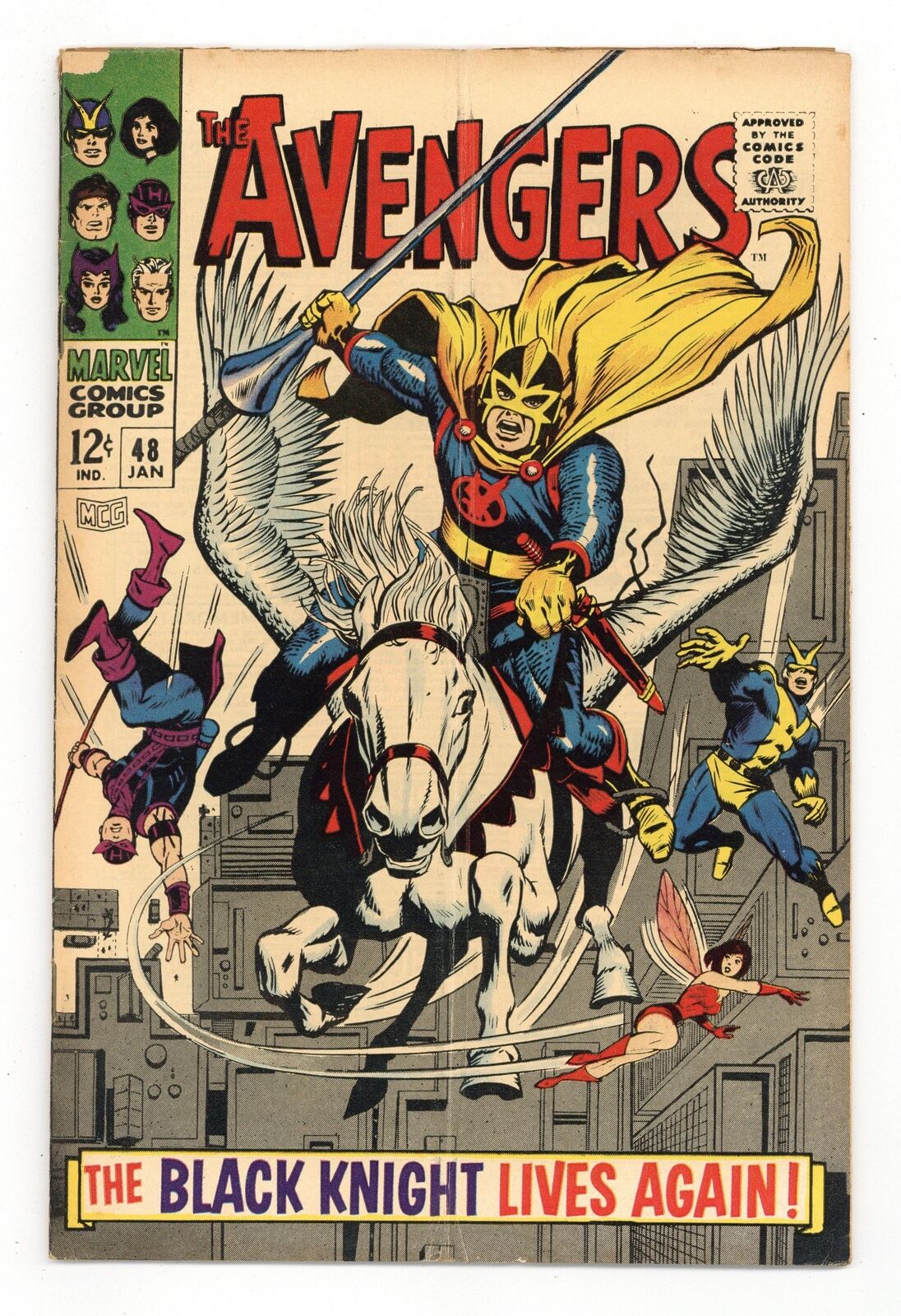 Avengers #48 GD/VG 3.0 1968 1st app. new Black Knight