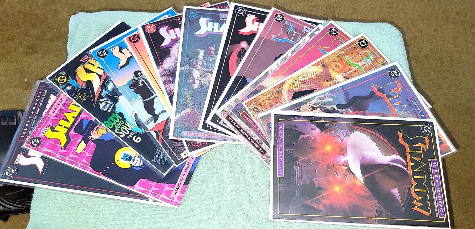 The Shadow DC Comics 1987 series Lot of 15 issues Bill Sienkiewicz VF - NM