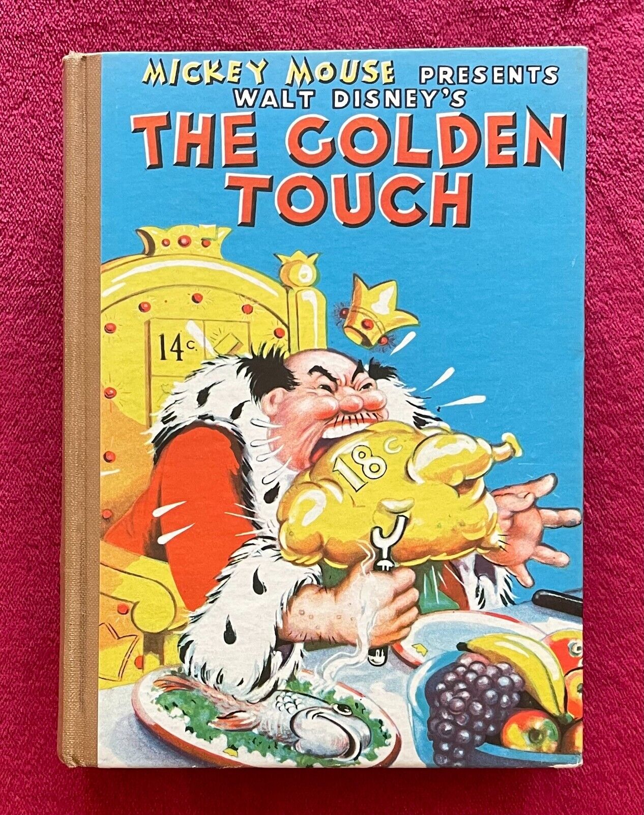 THE GOLDEN TOUCH by WALT DISNEY - 1937 - THE STORY OF GREEDY KING MIDAS