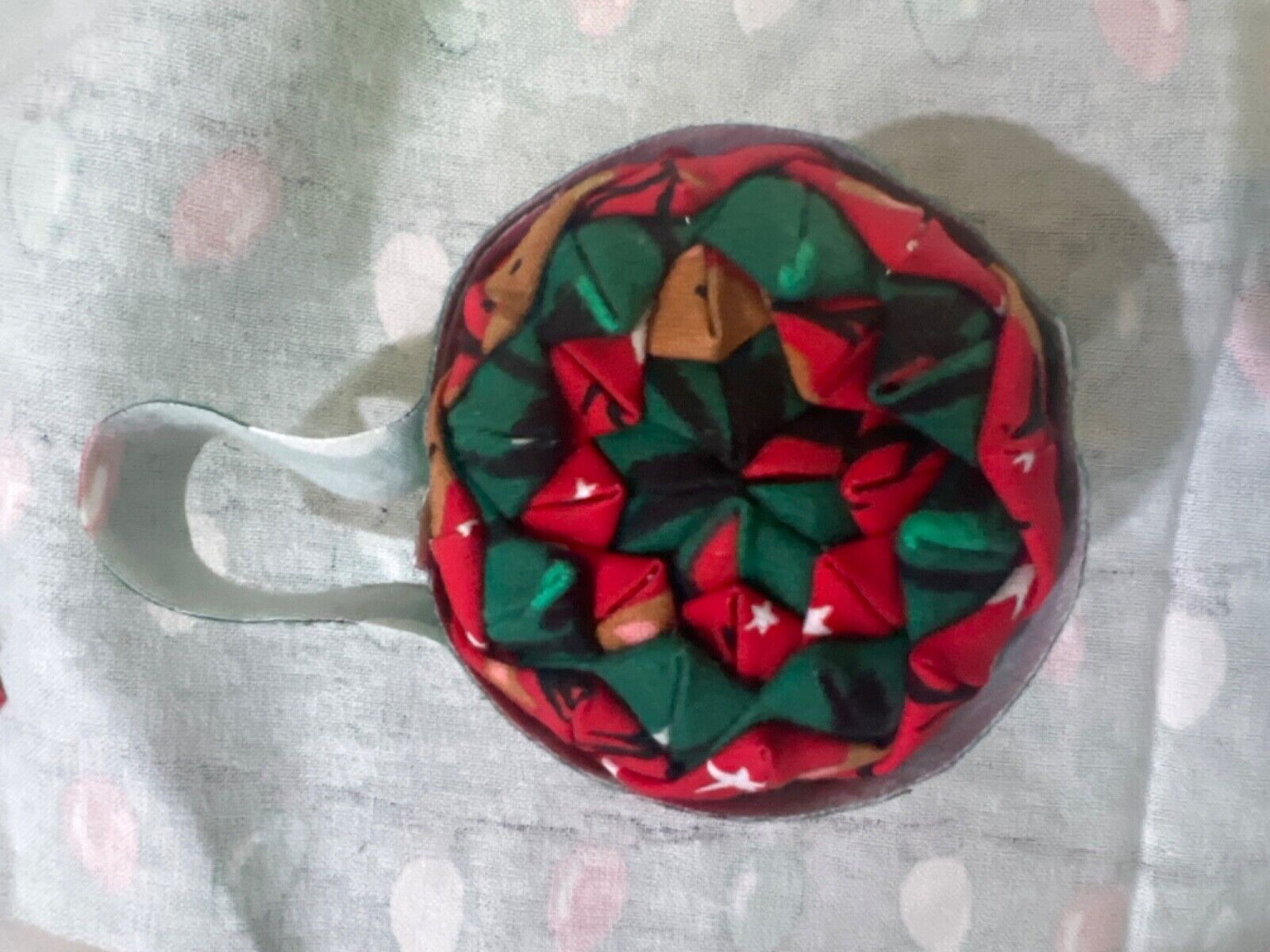 handmade christmas ornament