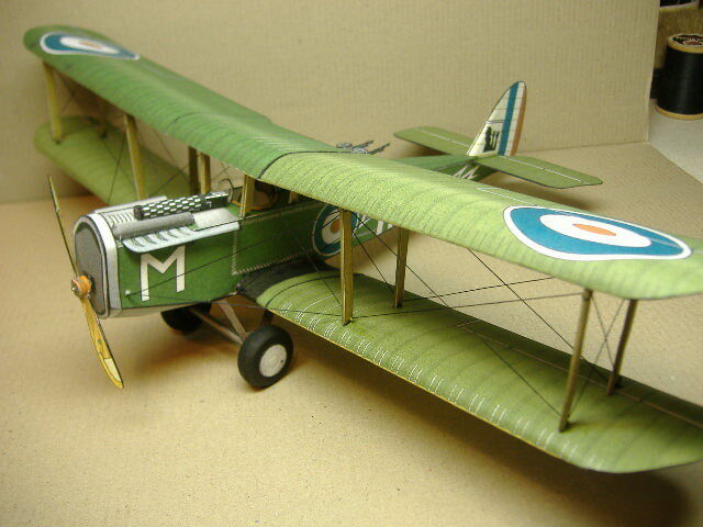 Airco DH-4 Light Bomber Biplane Airplane Wood Model  Big