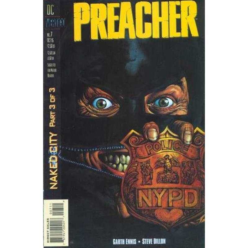 Preacher #7 in Near Mint condition. DC comics [u.