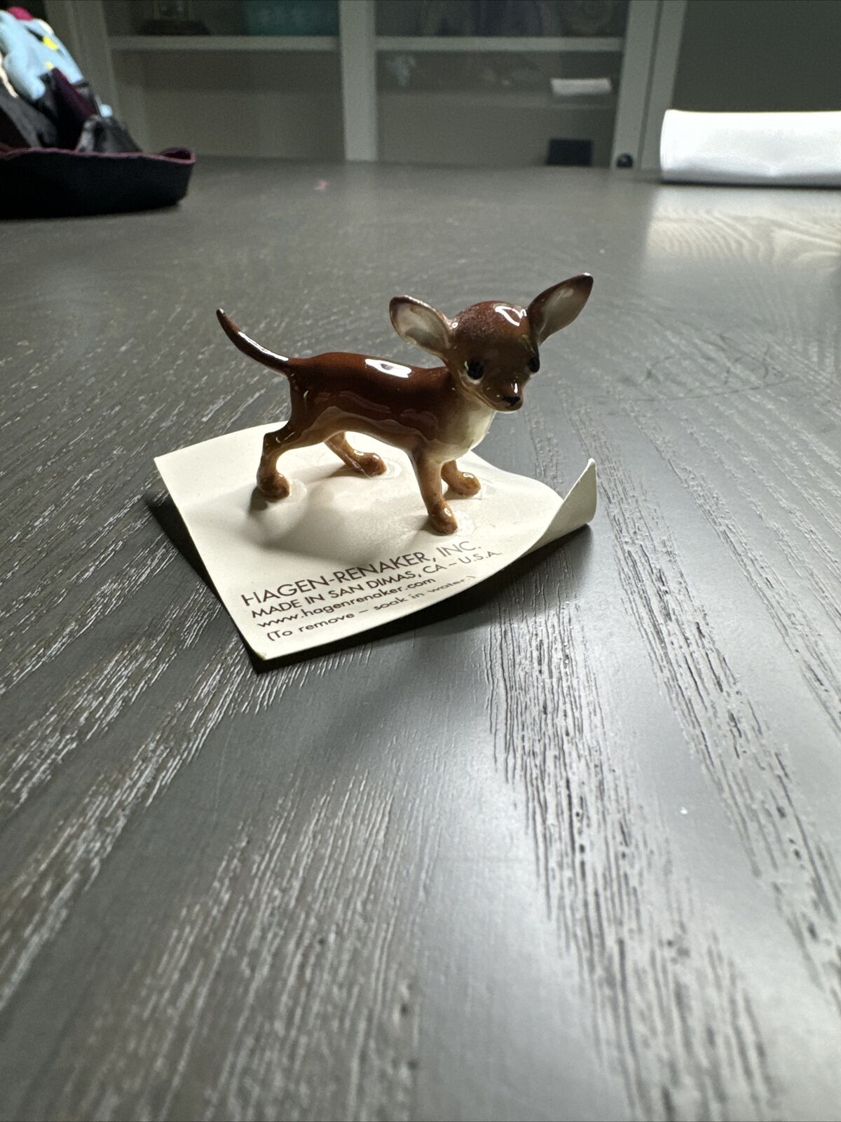 Hagen Renaker Mama Chihuahua Dog Retro Animal Figurine 00035 USA Vintage