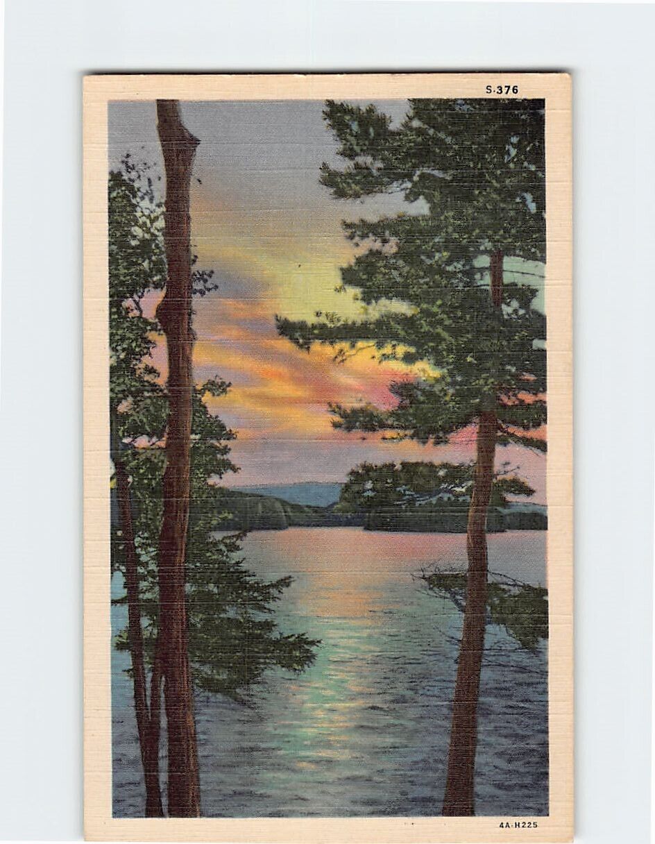 Postcard Payette Lake McCall Indiana USA