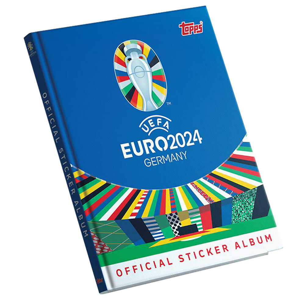 Topps UEFA EURO 2024 Germany - collectible sticker - 1 hardcover album