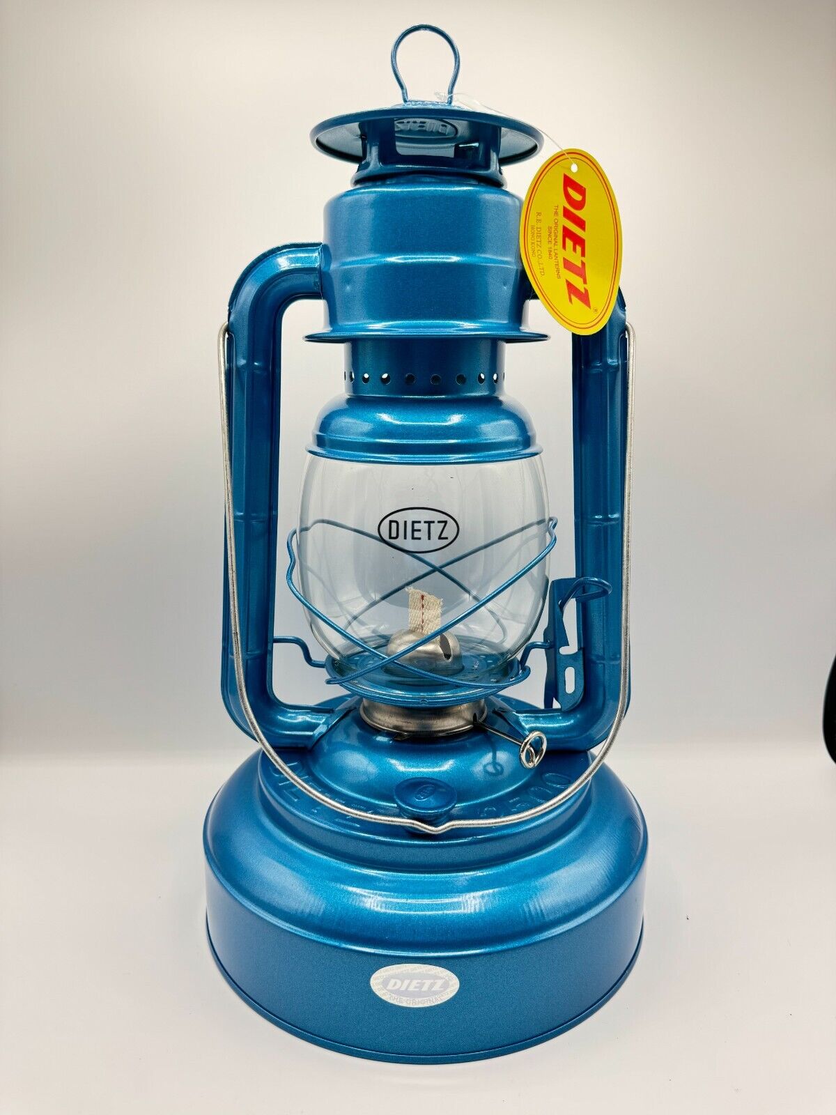 Dietz #2500 Jupiter Oil Lantern Blue