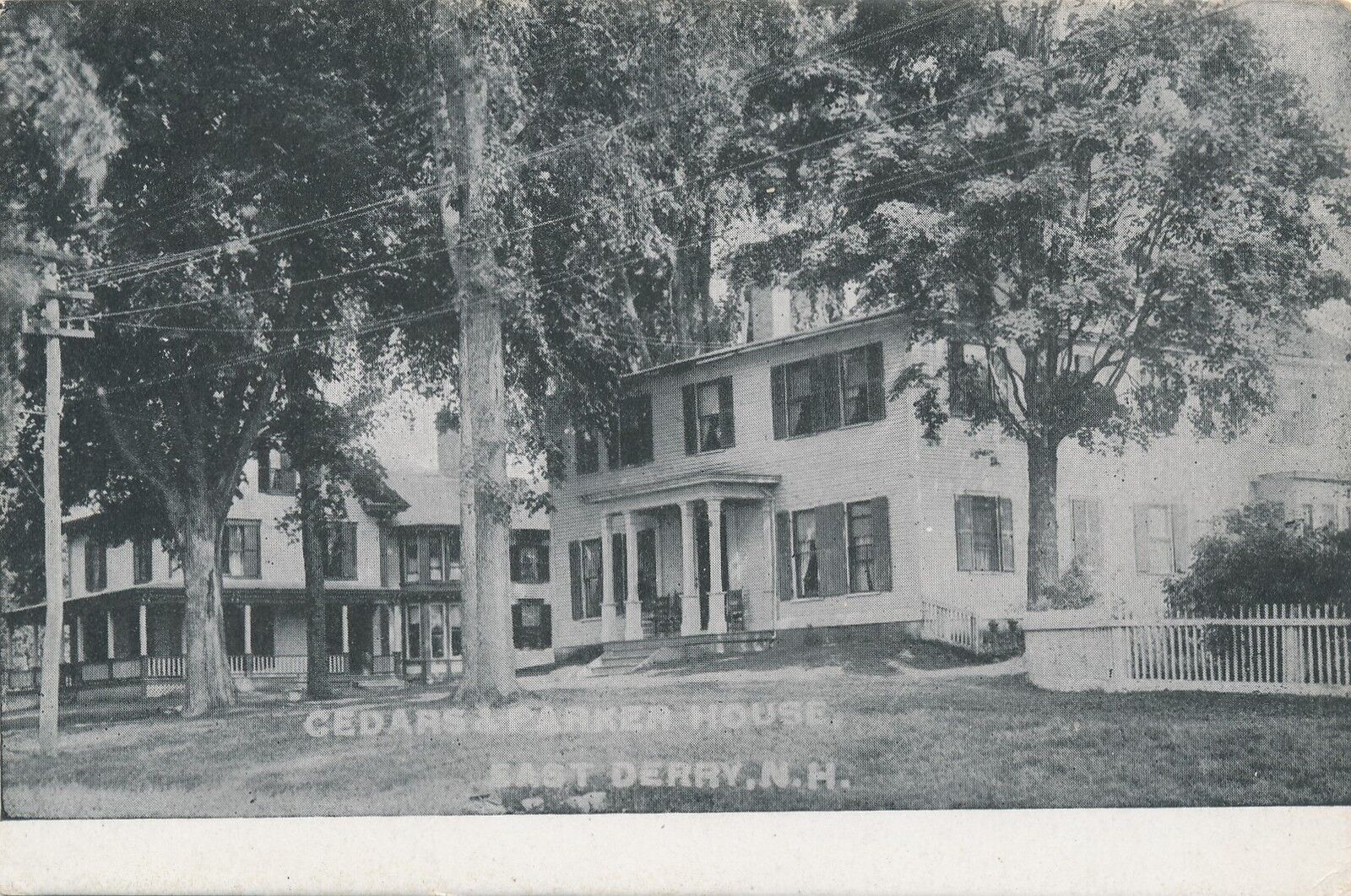 EAST DERRY NH – Cedars and Parker House