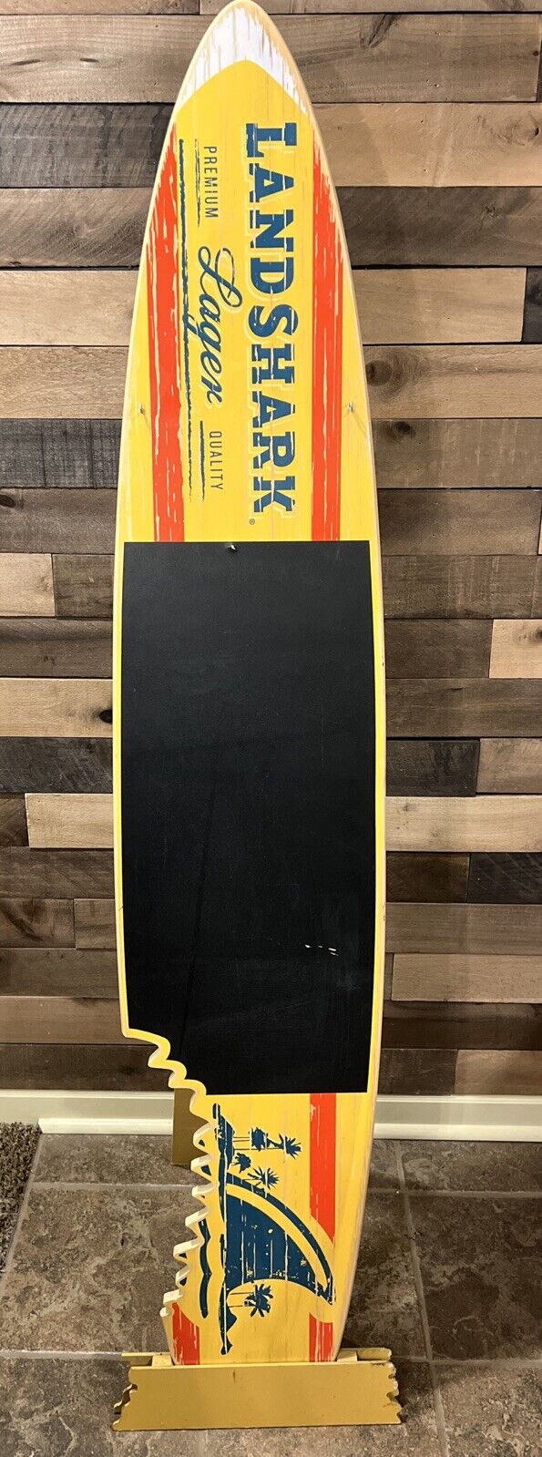 Landshark Lager Surfboard Chalkboard ~ Very Rare Please Read