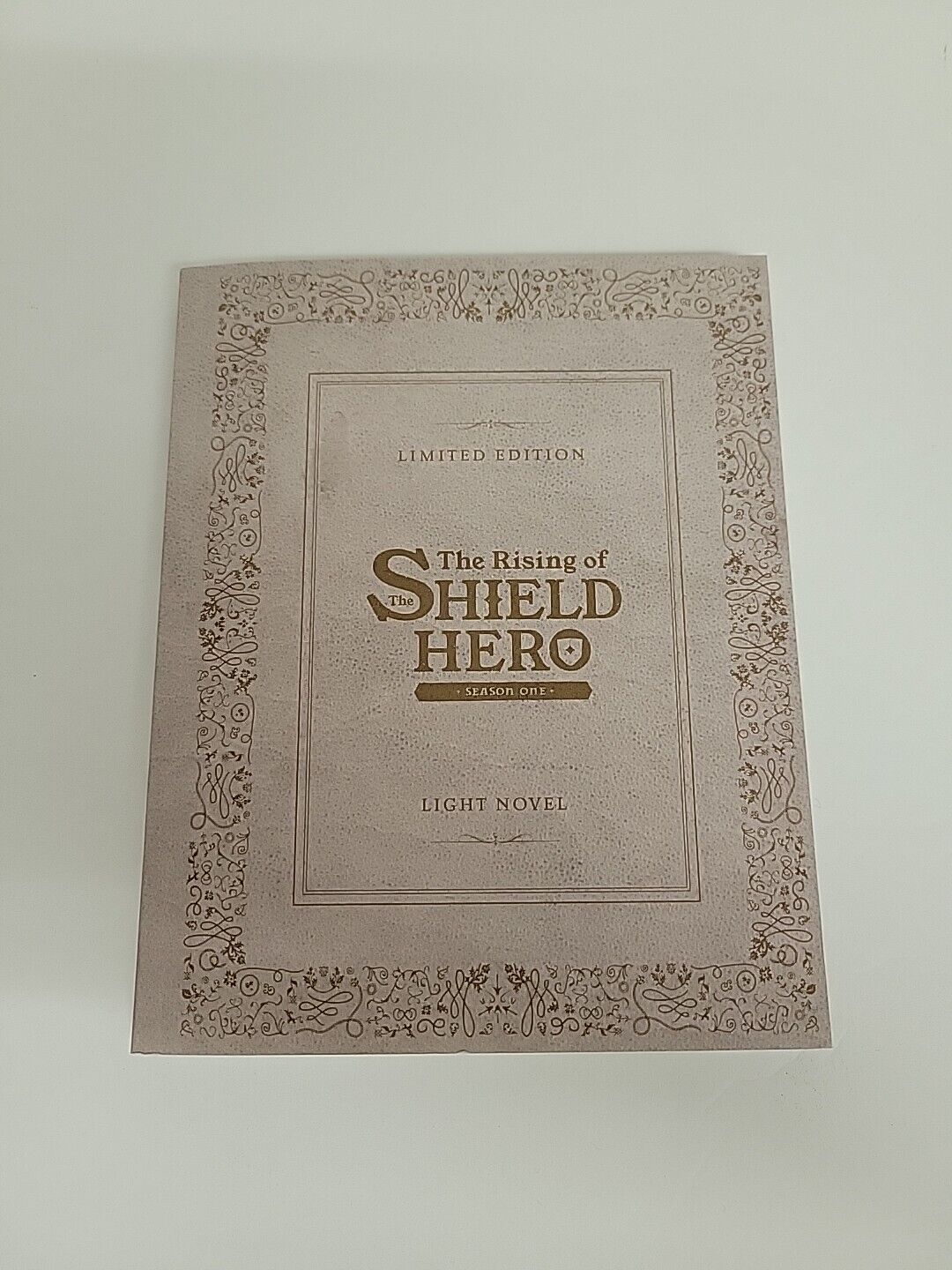 The Rising of the Shield Hero Season 1 One Limited Edition Light Novel Book