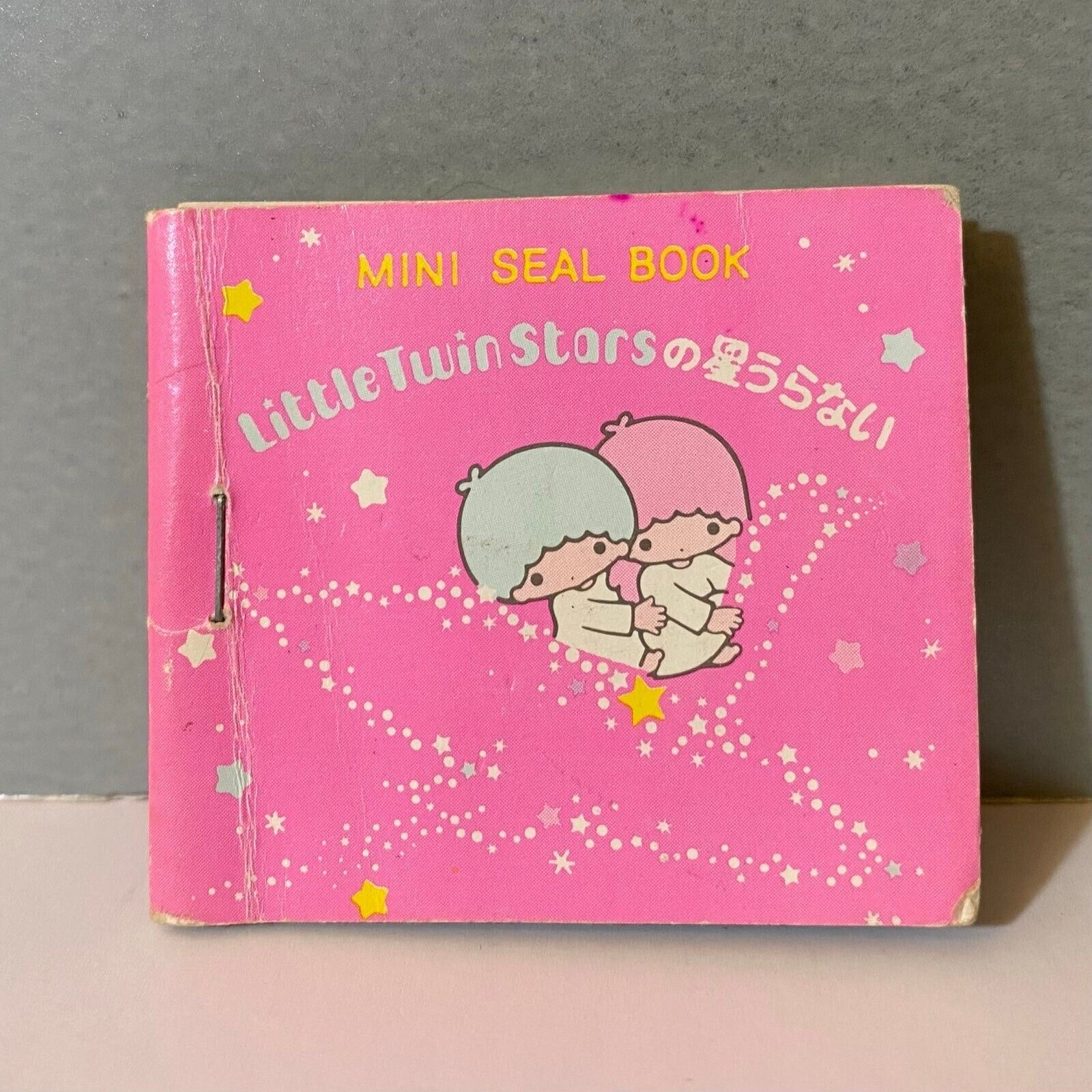 Vintage Sanrio 1976 Little Twin Stars Mini Sticker Book