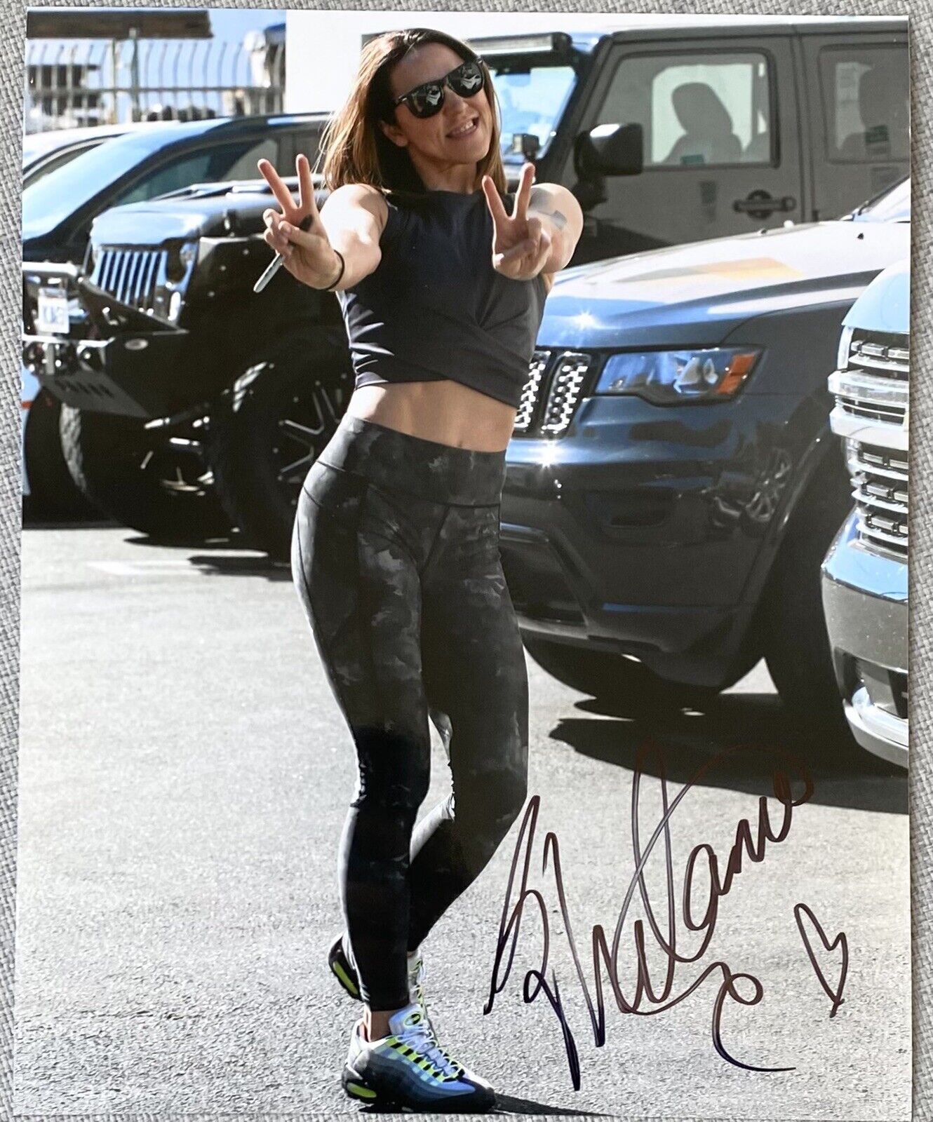 Sporty Spice Melanie C Signed In Person 8x10 Photo - Spice Girls, Authentic 