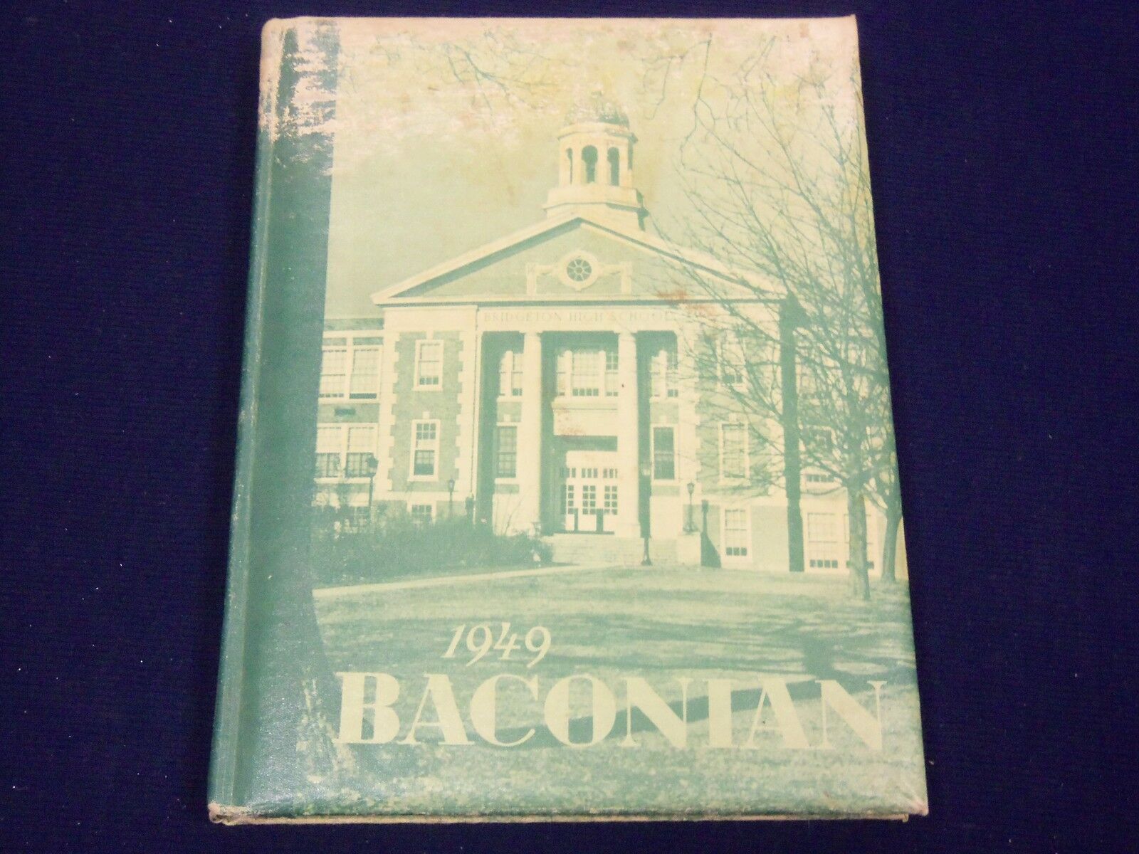 1949 BRIDGETON HIGH SCHOOL YEARBOOK - BACONIAN - GREAT PHOTOS - K 140