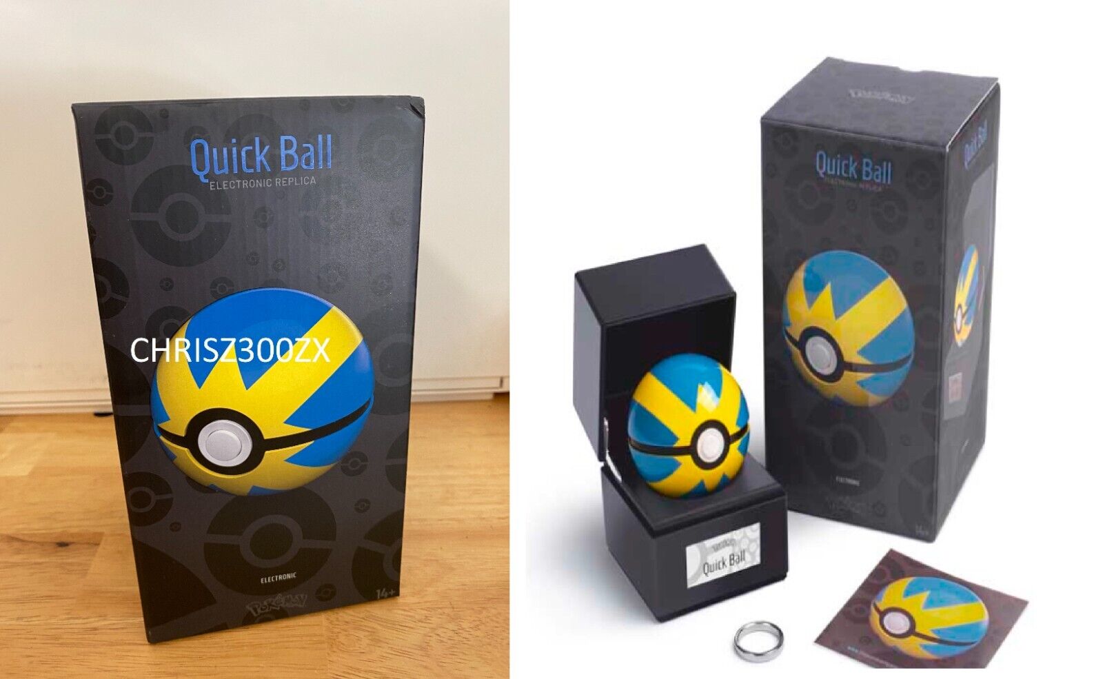 Pokemon Quick Ball The Wand Company Officially Licensed Figure Pokeball