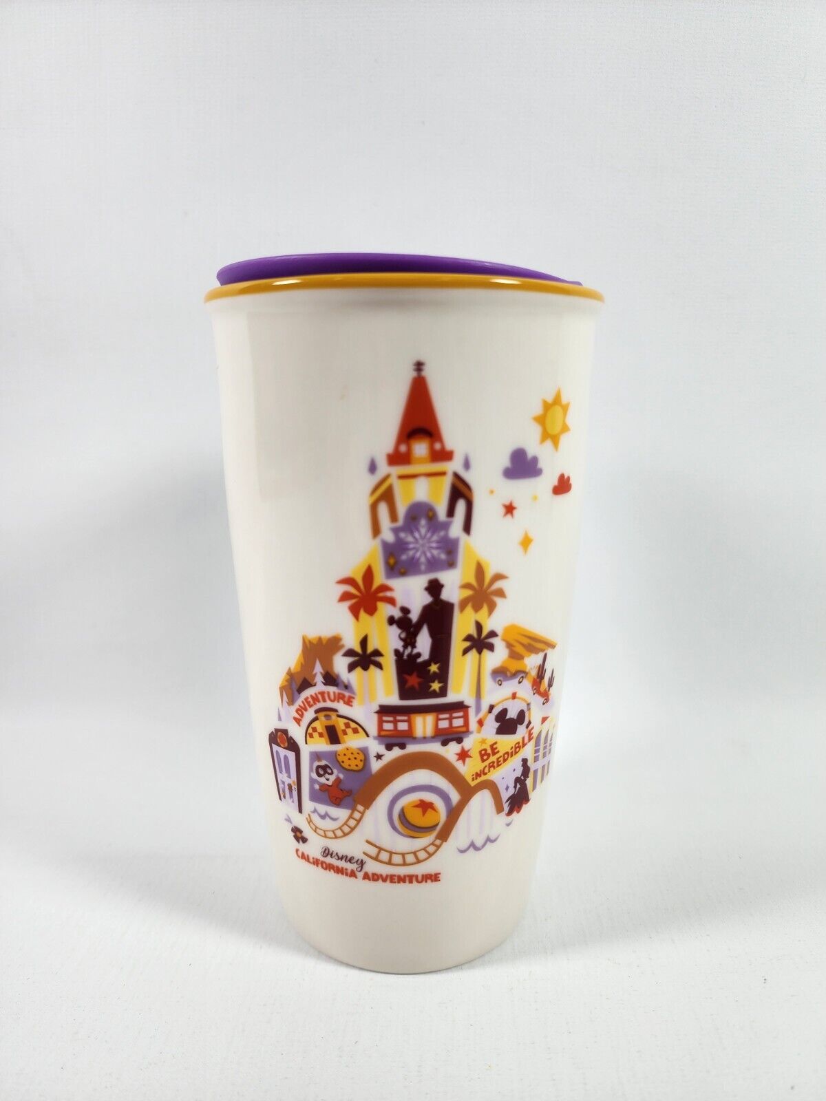 Starbucks Disney California Adventure Ceramic Coffee Mug Tumbler 2019 Brand New