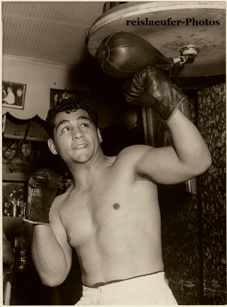 Willie Pastrano, No. 4 Heavyweight, Orig. Photo, 1957