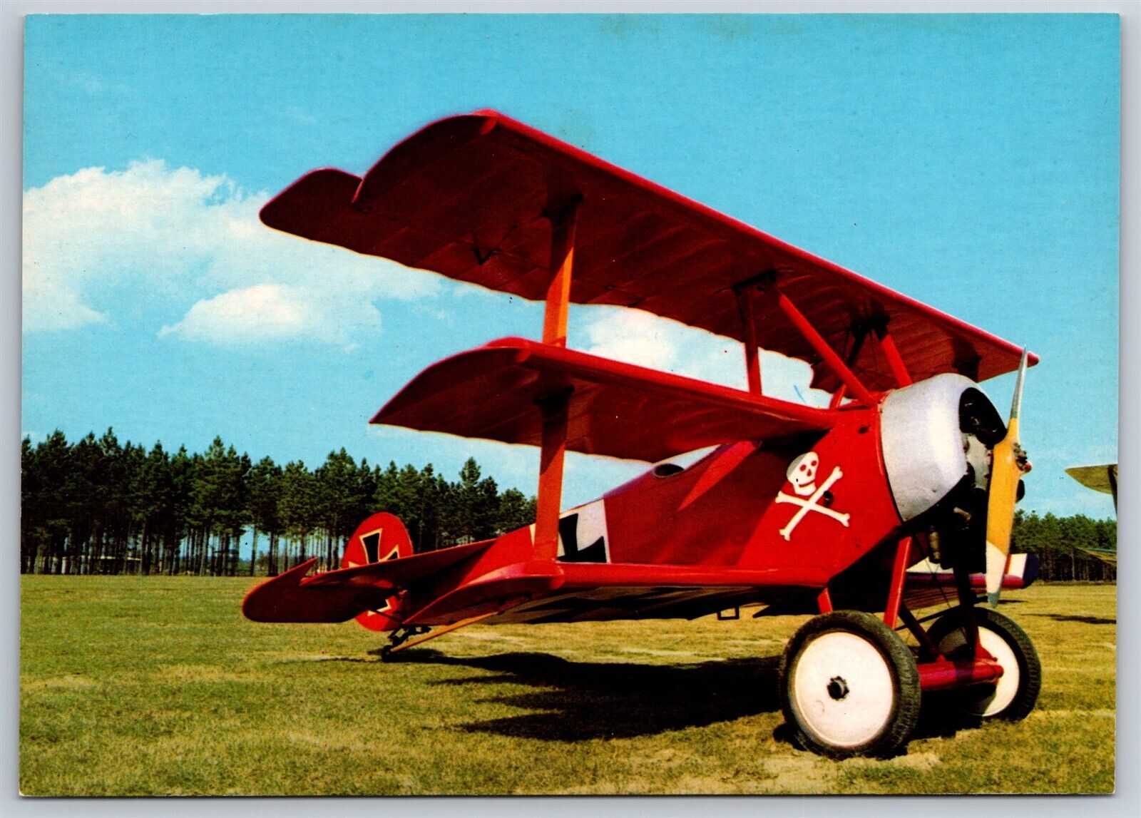 Airplane Postcard Fokker Dreidecker 1917 Germany GC14