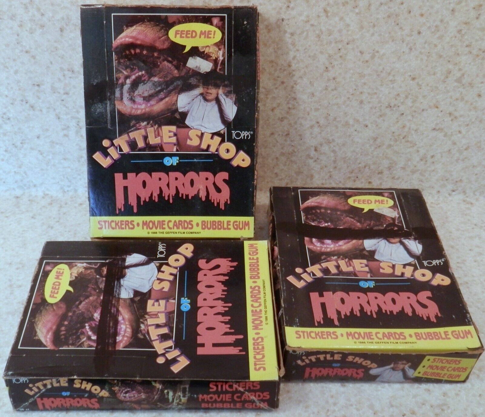 Little Shop Of Horrors 1986 Topps Trading Cards Bulk Lot