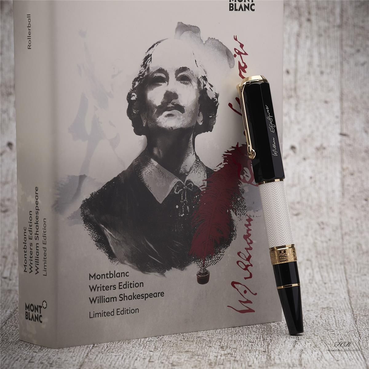 Montblanc Writers Edition from 2016 William Shakespeare Rollerball ID 114350 
