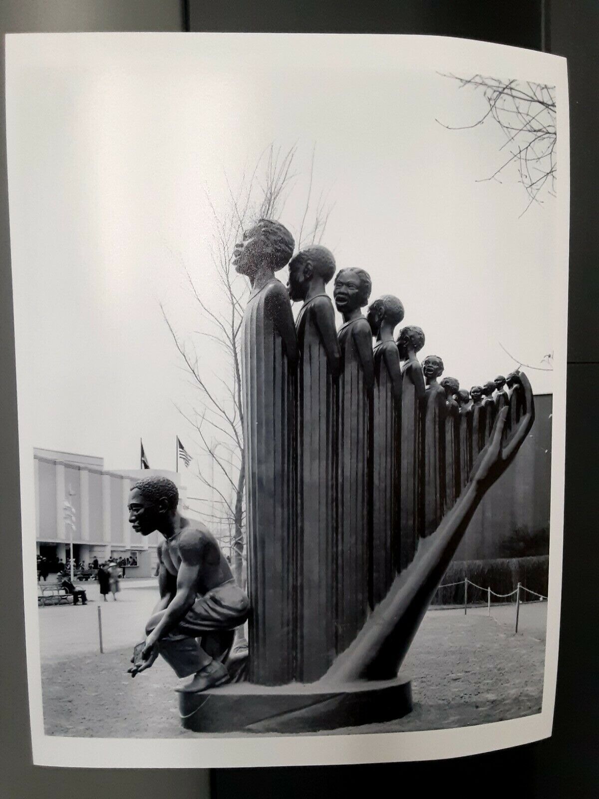 1939 Worlds Fair African-American Augusta Savage THE HARP photo 8x10 Photograph