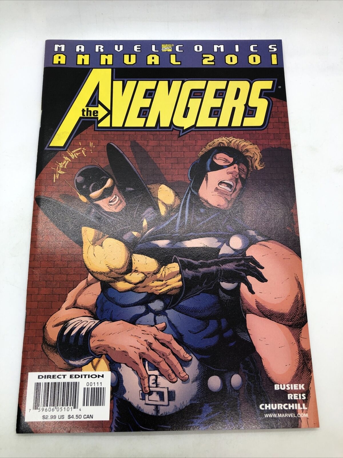 Avengers (1998 3rd Series) Annual #2001 comic book