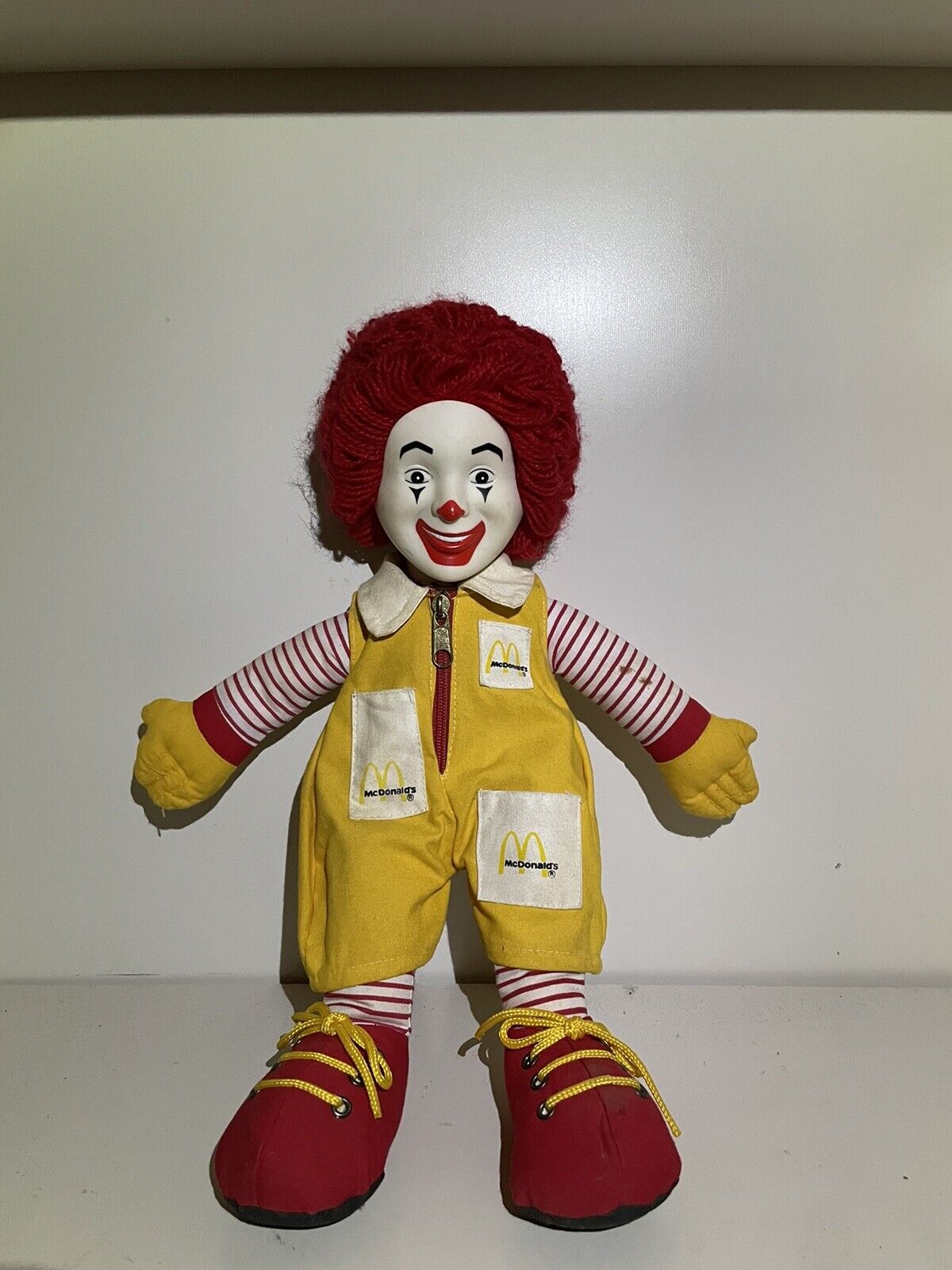 Vintage Ronald McDonald Plush Doll 1984 15\