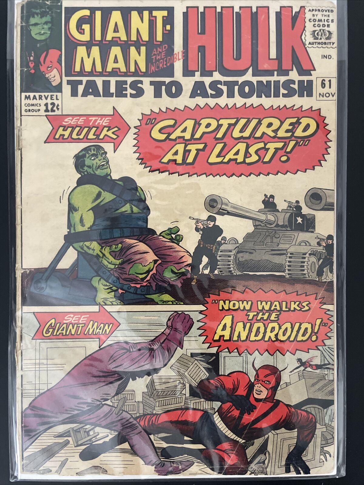 Tales to Astonish #61 (Marvel) Key Issue First Appearance Glen Talbot