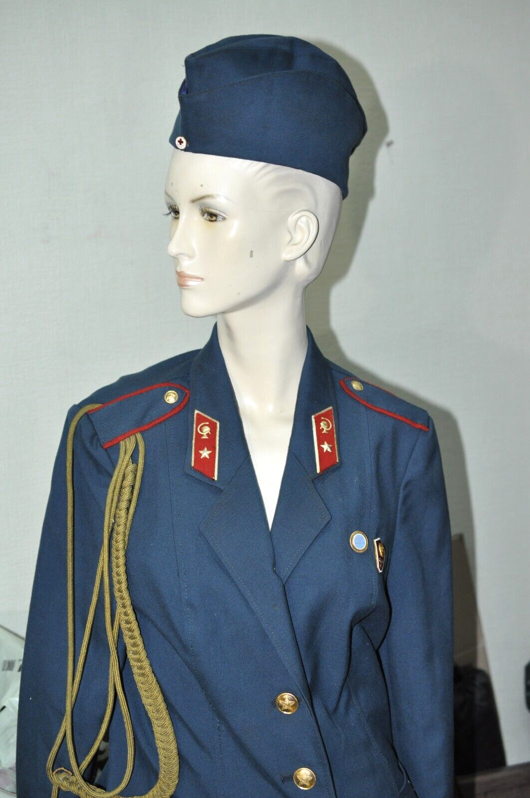 Vintage Women  Military nurse  Uniform soviet  female medical worker USSR