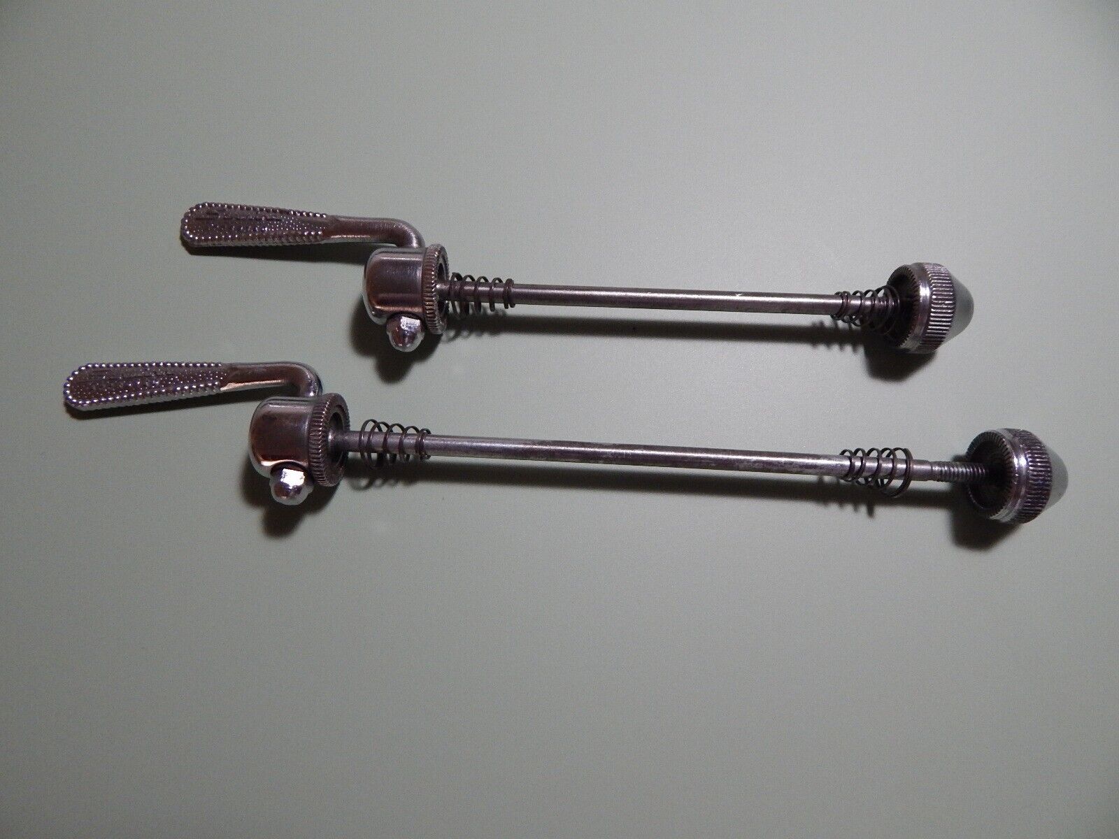 Vintage 70's Schwinn Approved front and rear Quick Release Skewers Super Sport
