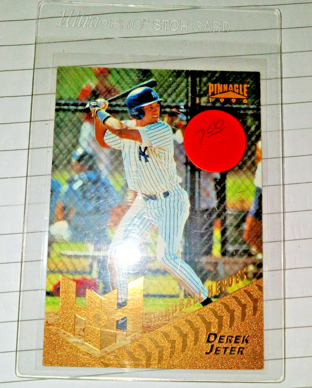 1996 Pinnacle Baseball #279 Derek Jeter