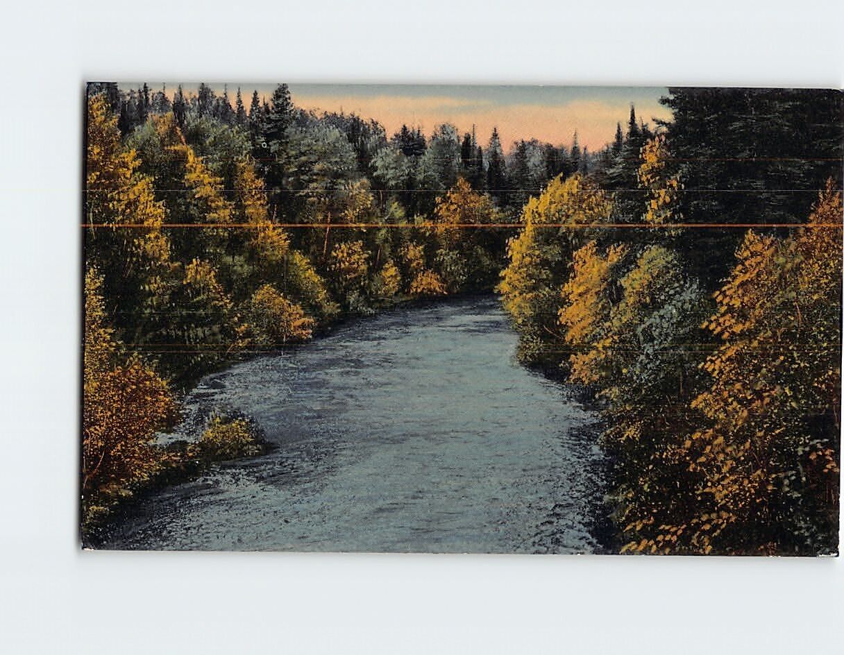Postcard Nature River Scene