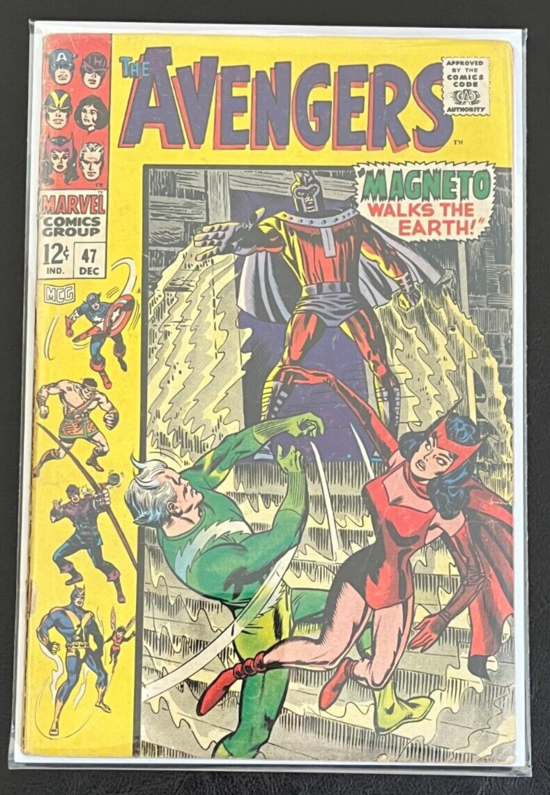 Avengers #47 (Marvel 1967) 1st App Dane Whitman (Black Knight) (MCU)