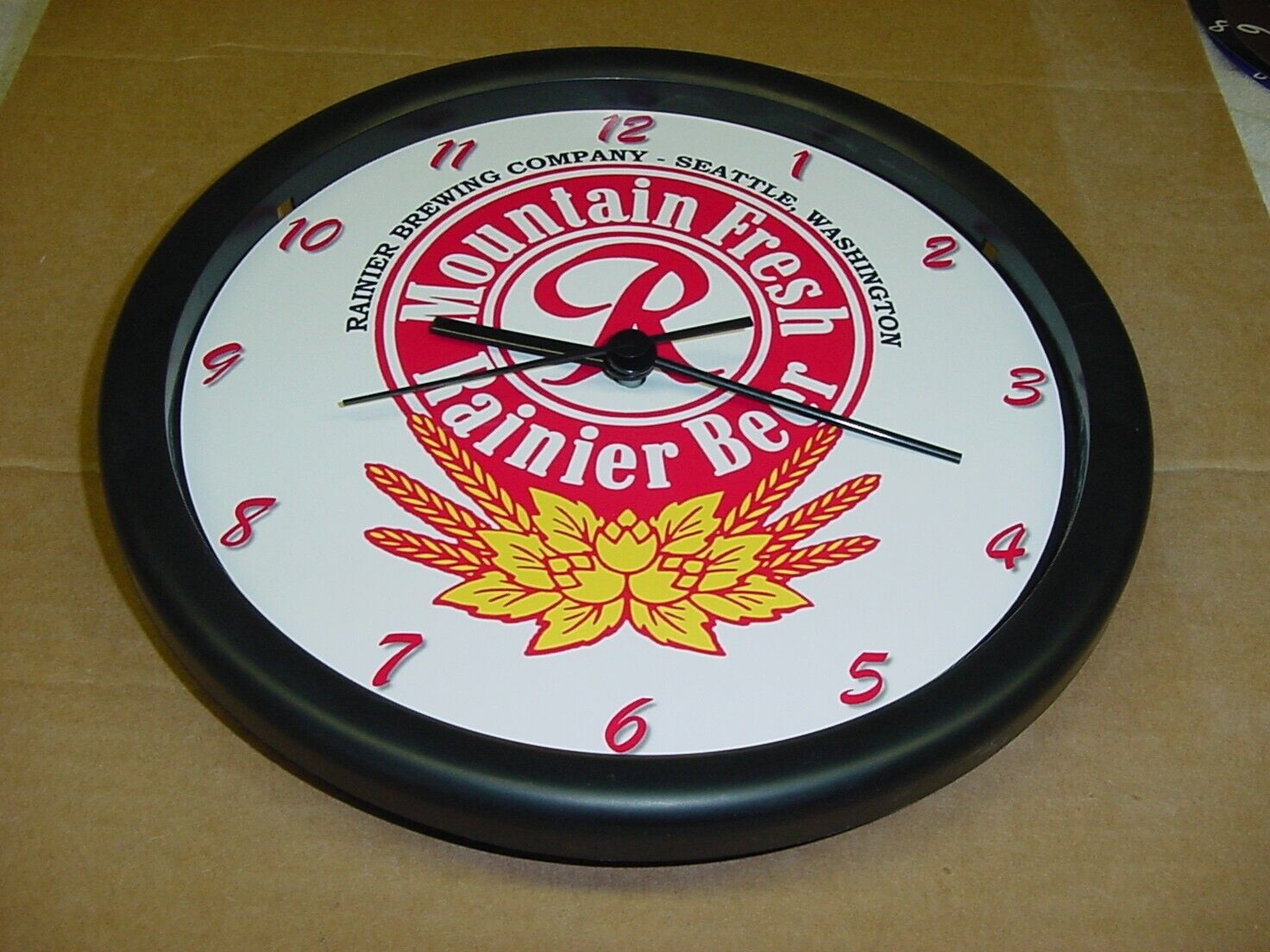 Rainier Beer Wall Clock -