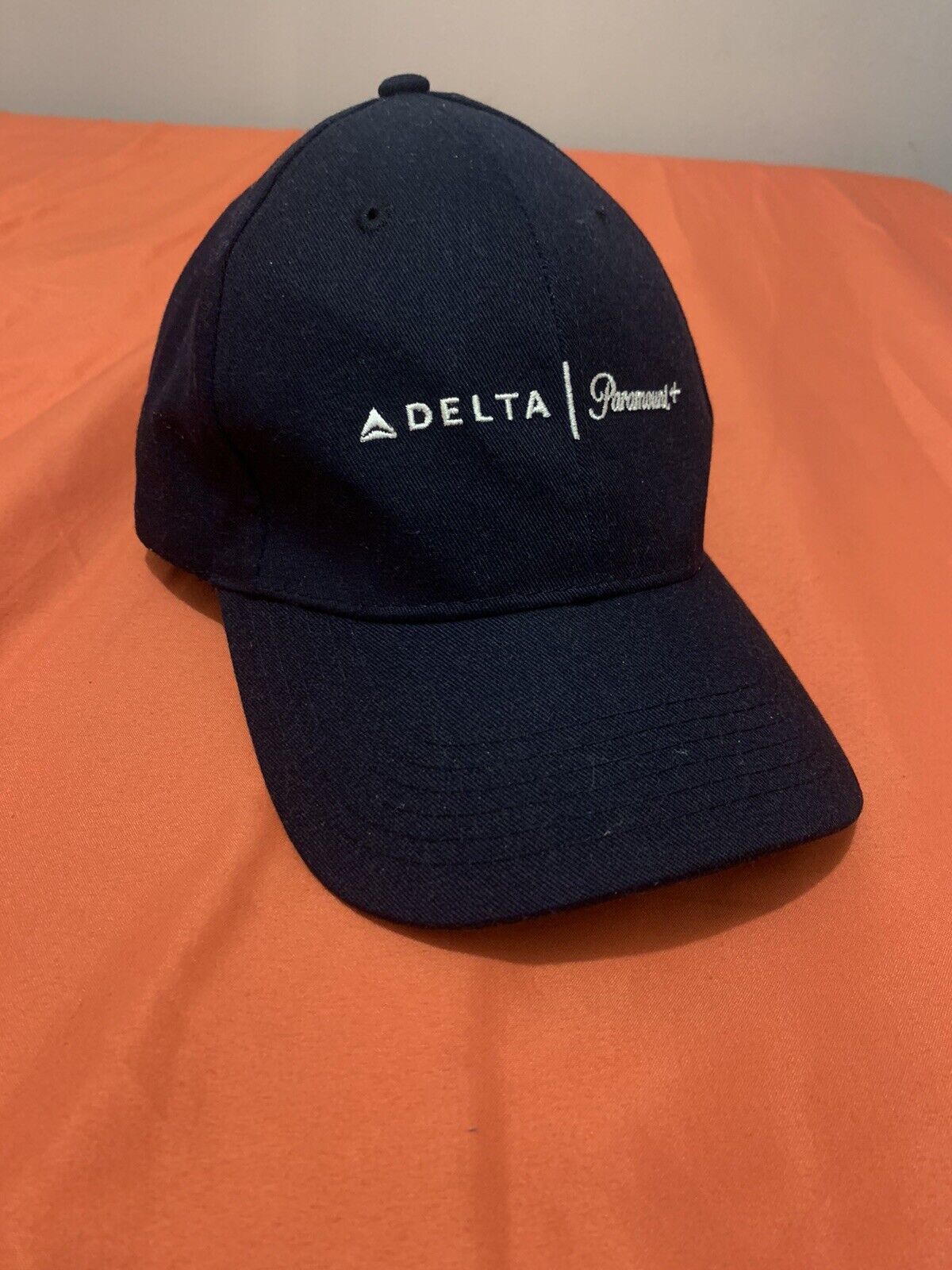 Delta Airlines / Paramount Plus Adjustable OSFM Navy Baseball Cap Hat