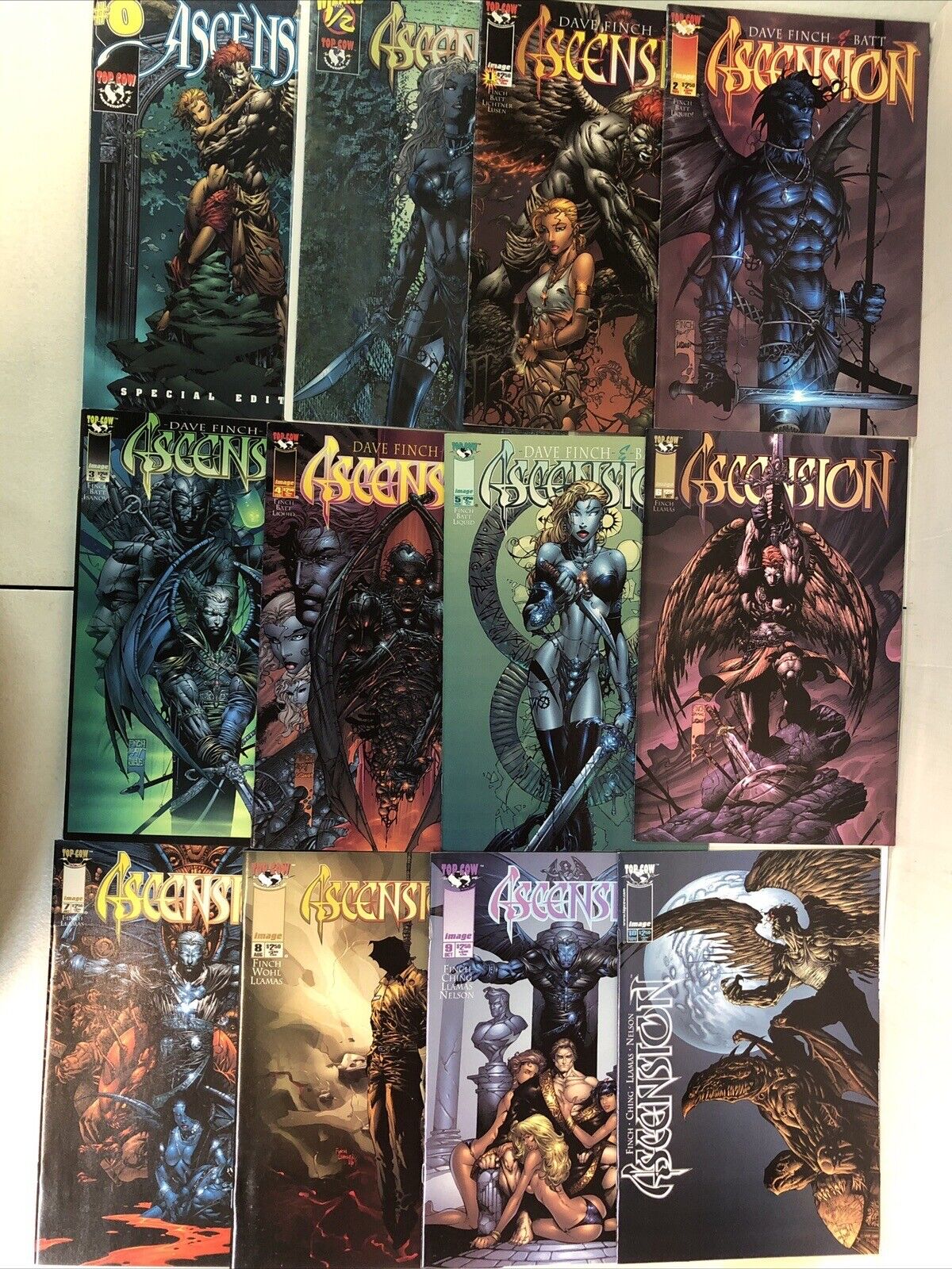 Ascension (1997) Consequential Set # 0-1/2-1-22 (VF/NM) Top Cow & Image Comics