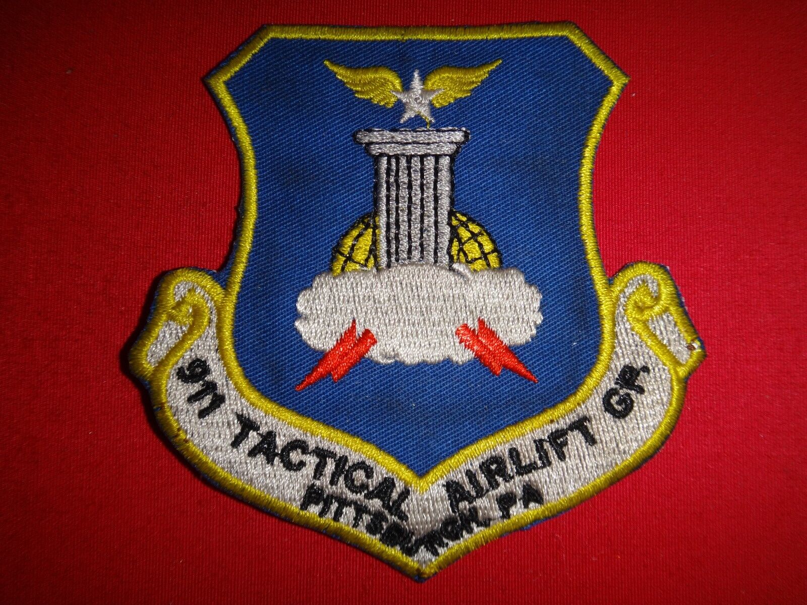 US Air Force Patch 911th TACTICAL AIRLIFT GROUP In Pittsburgh, Pennsylvania