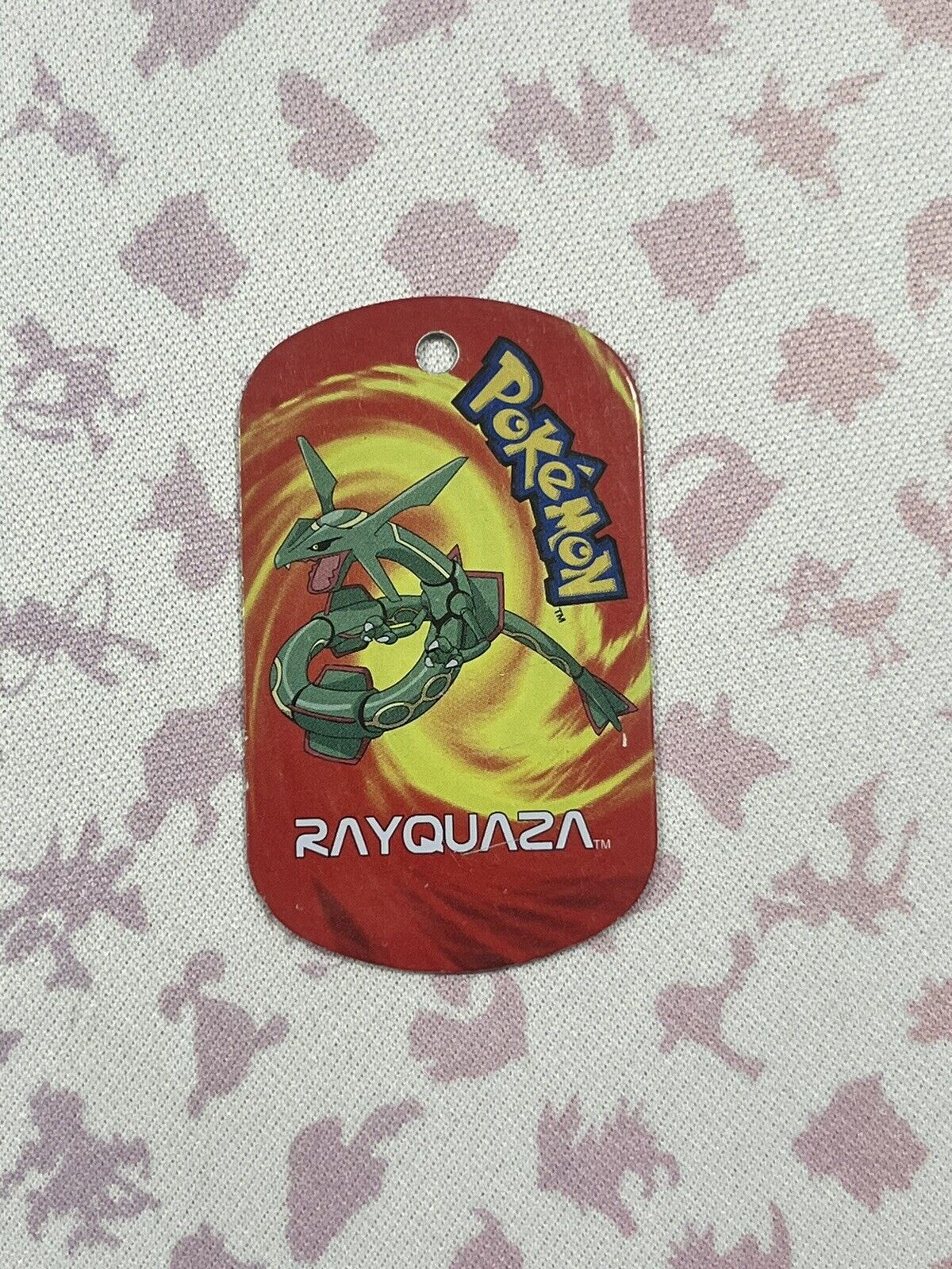 Pokemon Metal Tags - Rayquaza No 384